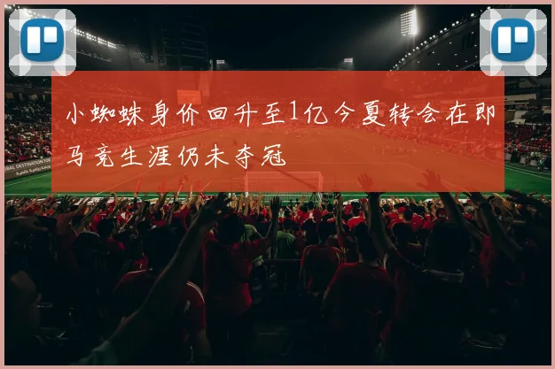 小蜘蛛身价回升至1亿今夏转会在即马竞生涯仍未夺冠