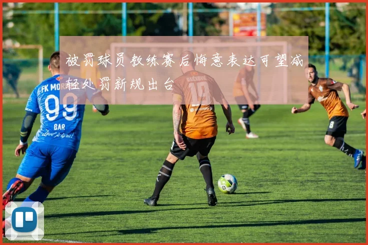 被罚球员教练赛后悔意表达可望减轻处罚新规出台